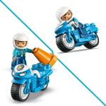 Lego DUPLO Blaues Polizeimotorrad--10471