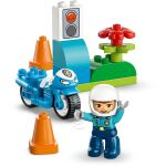 Lego DUPLO Blaues Polizeimotorrad--10471
