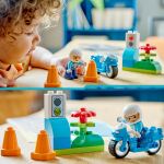 Lego DUPLO Blaues Polizeimotorrad--10471