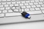 Verbatim Dual - USB 3.0-Stick 32 GB - USB-C / USB-A - Blau