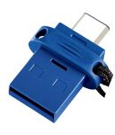 Verbatim Dual - USB 3.0-Stick 32 GB - USB-C / USB-A - Blau