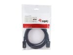 Equip DisplayPort 2.1 Kabel, 3,0m, 16K/60Hz, 40Gbps