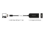 DELOCK USB Type-C Adapter zu 2,5 Gigabit LAN