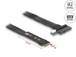 DELOCK M.2 Key M > U.2 SFF-8639 NVMe Adapter 20cm Kabel