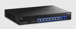 Trendnet TEG-S7102 Netzwerk-Switch Unmanaged 10G Ethernet (100/1000/10000) Desktop Schwarz