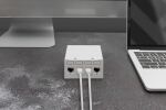 Digitus CAT 6A Keystone Modul, geschirmt mit intelligentem Kabelmanager - 4 Stk.