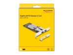 DELOCK PCI Express x1 Karte zu 2 x SFP Slot Gigabit LAN i350