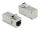 DELOCK Keystone Modul RJ45 Bu > RJ45 Bu Cat.6A 90° gewinkelt