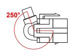 DeLOCK Keystone Modul USB 5 Gbps A Buchse zu USB Type-C Stecker mit Kabel