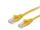 Equip Cat.6A U/UTP Patchkabel, 0,15m, Gelb