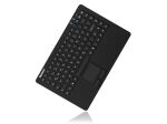 KeySonic KSK-5230 IN (US) Industrie Tastatur, USB, Touchpad, schwarz, 2 Maustasten, wasserdicht IP68
