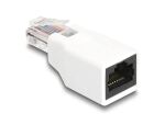 DeLOCK RJ50 Adapter Stecker zu Buchse weiß