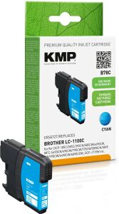 KMP B78C Druckerpatrone 1 Stück(e) Kompatibel Cyan