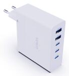 Verico 4OJ-ABGWE1-N1 Ladegerät für Mobilgeräte Laptop, Smartphone, Tablets, Telefon Weiß AC Schnellladung Drinnen
