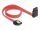 DELOCK SATA Kabel SATA 7pin -> SATA 7pin gew. St/St 0.30m