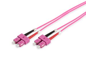 Digitus LWL Multimode Patchkabel, OM4, SC / SC