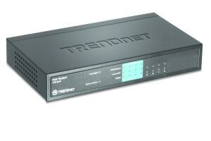 TRENDnet Switch 8 Port 10100 PoE 30W Metall