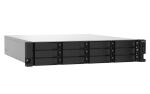 QNAP TS-1232PXU-RP NAS Rack (2U) Annapurna Labs AL324 4 GB DDR4 0 TB QNAP QTS Schwarz