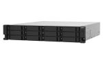 QNAP TS-1232PXU-RP NAS Rack (2U) Annapurna Labs AL324 4 GB DDR4 0 TB QNAP QTS Schwarz