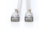 Digitus CAT 6A F-FTP Slim Patchkabel, 7 m, Grau