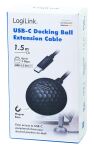 LogiLink CU0099 USB Kabel USB 3.2 Gen 1 (3.1 Gen 1) 1,5 m USB C 15 W Schwarz