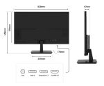 JAPANNEXT JN-I280UHD60F-P Computerbildschirm 71,1 cm (28") 3840 x 2160 Pixel 4K Ultra HD LCD Schwarz