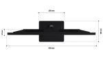 JAPANNEXT JN-I280UHD60F-P Computerbildschirm 71,1 cm (28") 3840 x 2160 Pixel 4K Ultra HD LCD Schwarz