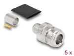 DeLOCK N Buchse zum Crimpen LMR 400 mit passendem...