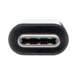 Tripp Lite U444-06N-H4GUBC USB-C Multiport Adapter – 4K HDMI, USB 3.x (5 Gbps) Nabenanschluss, GbE, 60 W PD-Aufladung, HDCP, Schwarz