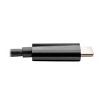 Tripp Lite U444-06N-H4GUBC USB-C Multiport Adapter – 4K HDMI, USB 3.x (5 Gbps) Nabenanschluss, GbE, 60 W PD-Aufladung, HDCP, Schwarz