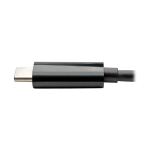 Tripp Lite U444-06N-H4GUBC USB-C Multiport Adapter – 4K HDMI, USB 3.x (5 Gbps) Nabenanschluss, GbE, 60 W PD-Aufladung, HDCP, Schwarz