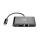 Tripp Lite U444-06N-H4GUBC USB-C Multiport Adapter – 4K HDMI, USB 3.x (5 Gbps) Nabenanschluss, GbE, 60 W PD-Aufladung, HDCP, Schwarz