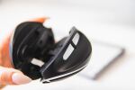 BakkerElkhuizen Oyster Mouse Wireless Maus Büro Beidhändig RF Wireless Laser 1200 DPI