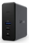 Lenovo X9 Charging GaN Dock Kabelgebunden USB 3.2 Gen 2 (3.1 Gen 2) Type-C Grau