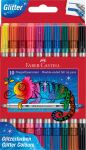 FABER-CASTELL Doppelfasermaler Glitzer 20er Etui