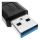 Techly ICUR3050G USB Kabel USB 3.2 Gen 1 (3.1 Gen 1) 5 m USB A Schwarz