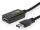 Techly ICUR3050G USB Kabel USB 3.2 Gen 1 (3.1 Gen 1) 5 m USB A Schwarz