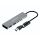 GRAUGEAR G-HUB2C2A-10G Schnittstellen-Hub USB 3.2 Gen 1 (3.1 Gen 1) Type-C 10000 Mbit/s Grau