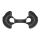 LogiLink KAB0068 Kabel-Organizer Universal Schwarz 1 Stück(e)