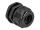 DELOCK Kabelverschraubung PG21 Flachkabel schwarz 6,2x11,5mm