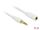 DELOCK Verlängerung Klinke 3.5mm 3Pin St > Bu 5.0m weiß