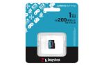 Kingston Technology 1TB microSDXC Canvas Go Plus Gen4 200R A2 U3 Einzelpaket ohne ADP