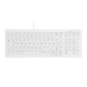 Contour Design Active Key Contour ClassicClean Medizinische Tastatur IP68 Kompakt Kabelgebunden Weiß DE C7000
