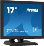 iiyama ProLite T1732MSC-B5AG Computerbildschirm 43,2 cm (17") 1280 x 1024 Pixel LED Touchscreen Schwarz