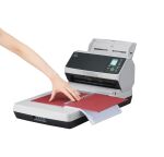 Ricoh fi-8270 ADF + Scanner mit manueller Zuführung 600 x 600 DPI A4 Schwarz, Grau