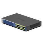 NETGEAR GS516PP Unmanaged Gigabit Ethernet (10/100/1000) Power over Ethernet (PoE) Blau, Grau