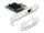 DELOCK PCI Express x1 Karte zu 1 x RJ45 Gigabit LAN BCM
