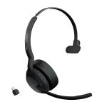 Jabra Evolve2 55 Kopfhörer Kabellos Kopfband Büro/Callcenter USB Typ-C Bluetooth Ladestation