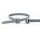 WKK 110226871 Kabelbinder Lösbarer Kabelbinder Kunststoff Grau 100 Stück(e)