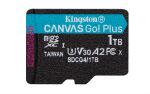 Kingston Technology 1TB microSDXC Canvas Go Plus Gen4 200 MB/s A2 U3 V30-Karte + Adapter
